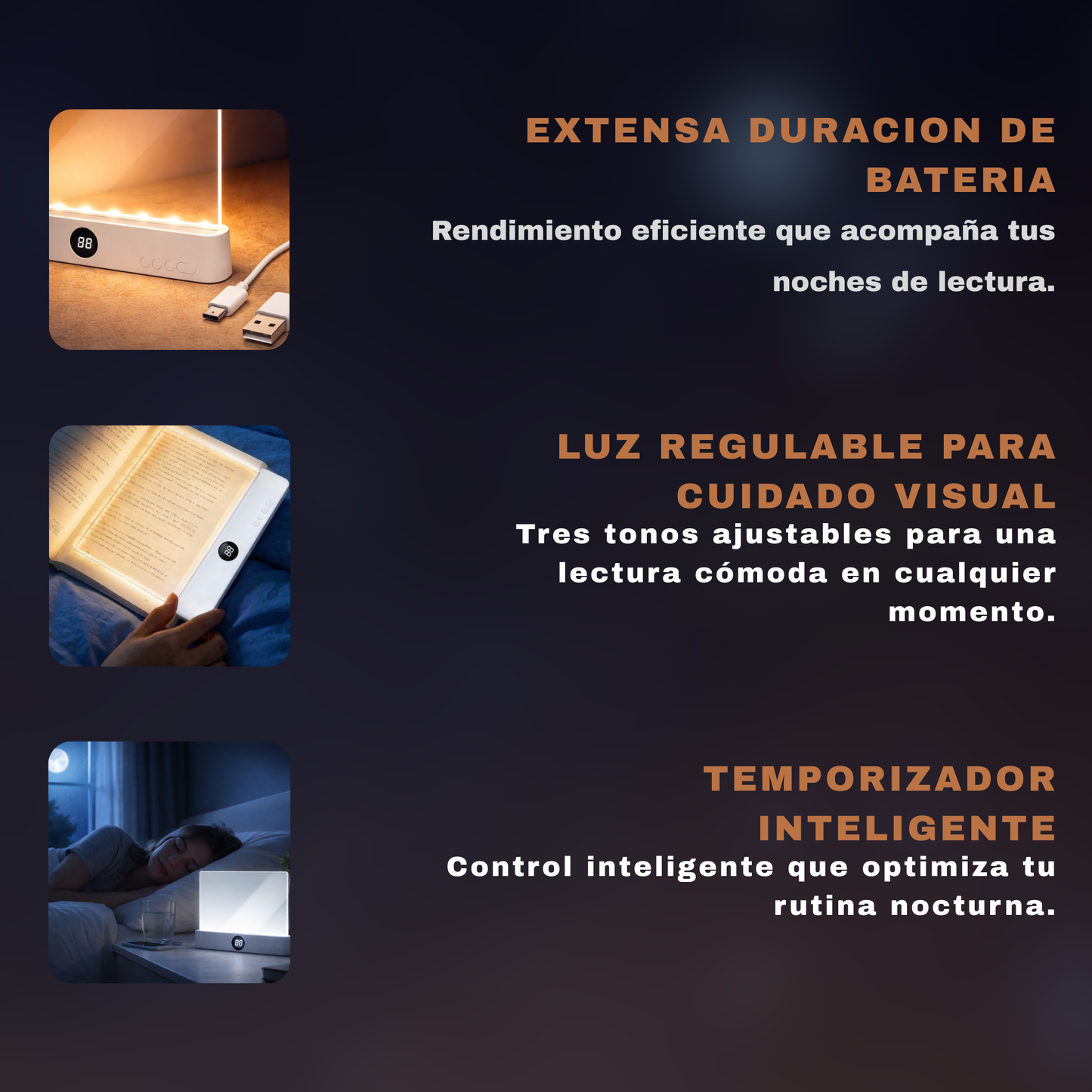 Luz de Lectura Inteligente